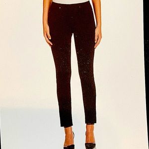 Rafaella Black 🔵 Stretch Pull on Pants Ankle NWT